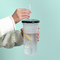 vaso flaco plástico Cups del ODM del OEM de los vidrios de consumición 930ml